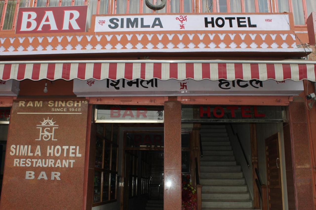 Simla Hotel Джайпур Екстер'єр фото