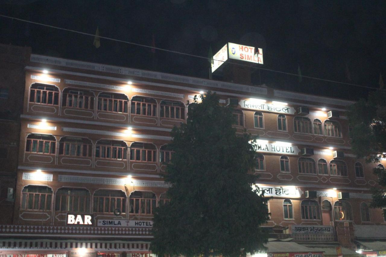 Simla Hotel Джайпур Екстер'єр фото